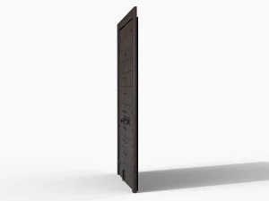 Wooden door 4 3D Model