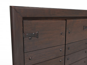 Wooden door 4 Modèle 3D