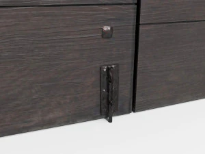 Wooden door 4 3D Model