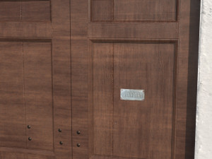 Wooden door 5 3D Model