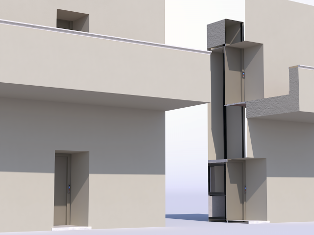 Elevator 1 3D Модель .c4d .max .obj .3ds .fbx .stl .blend 