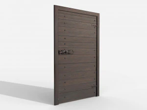 Wooden door 7 3D Model