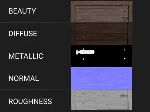 Wooden door 7 Modelo 3D