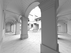 Castle interior 3D Model