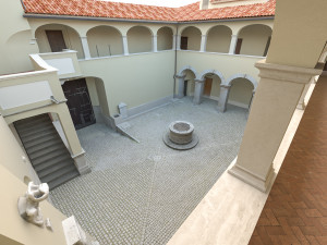 Castle interior 3D Model
