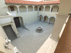 Castle interior 3D Model