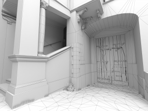 Castle interior 3D Model