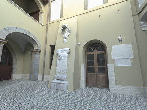 Castle interior 3D Model