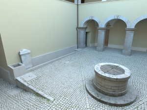 Castle interior 3D Model