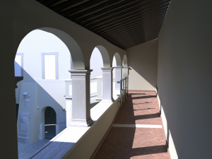 Castle interior 3D Model