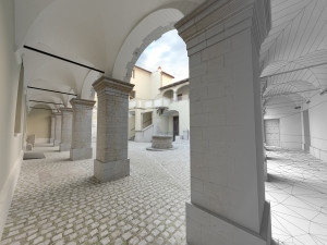 Castle interior 3D Model