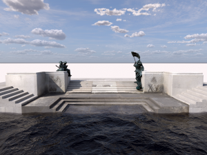 Royal staircase Modèle 3D