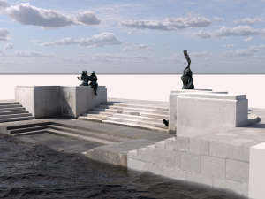 Royal staircase Modèle 3D