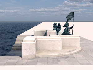 Royal staircase 3D Model