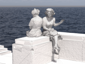 Royal staircase Modèle 3D