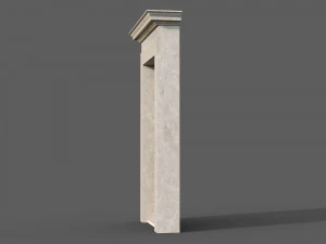 Wooden door 8 3D Model