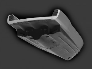 Yacht hull highpoly 3D Модель