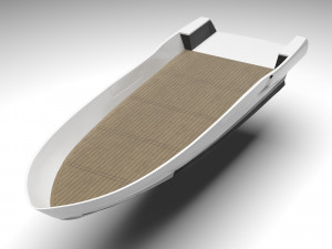 Yacht hull highpoly 3D Модель