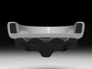 Highpoly do casco do iate Modelo 3D