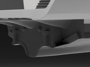 Yacht hull highpoly 3D Модель