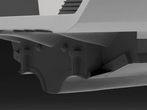 Highpoly do casco do iate Modelo 3D