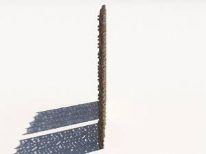 Wicker divider 2 LODs 3D Модель