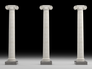 Ionic column 2 3D 模型