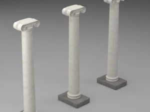 이온 칼럼 2 3D 모델