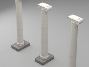 Ionic column 2 3D 模型