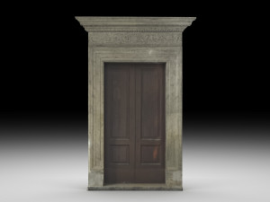 Wooden door 9 3D Модель