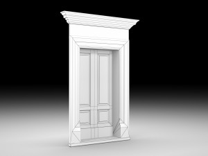 Wooden door 9 3D Model