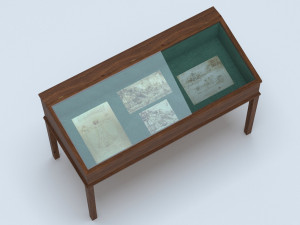 Exibition case 1 3D Модель