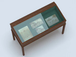 Exibition case 1 3D Model