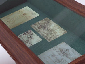 Exibition case 1 3D Model