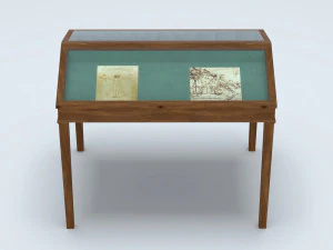 Exhibition case 2 3D Model