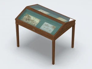Exhibition case 2 3D Model