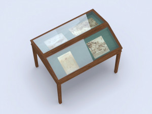 Exhibition case 2 3D Модель