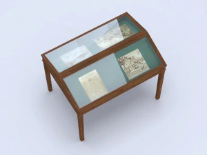 Exhibition case 2 3D Model