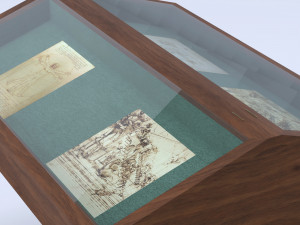 Exhibition case 2 3D Модель