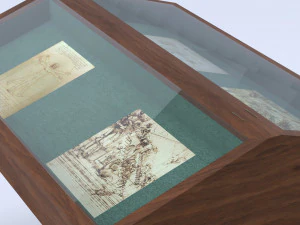 Exhibition case 2 3D Model