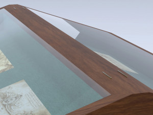 Exhibition case 2 3D Модель