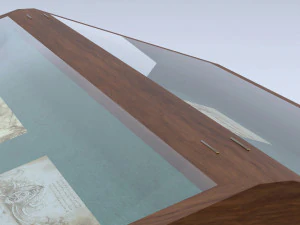 Exhibition case 2 3D Model
