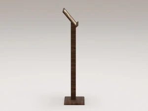 Antique wooden lectern 2 3D Model