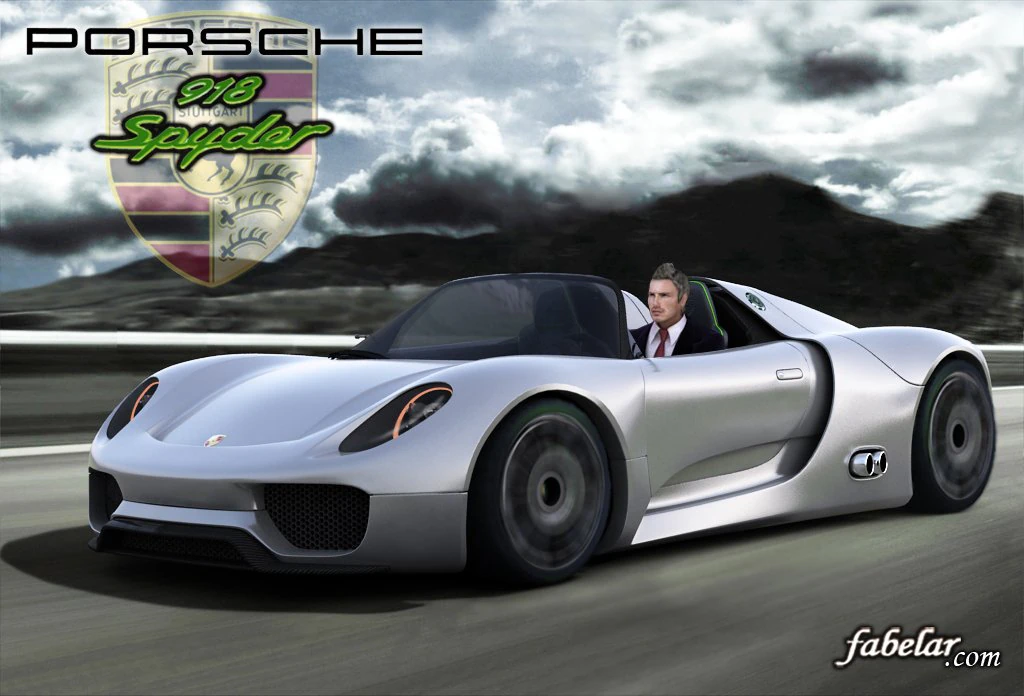 porsche 918 spyder vray 3D Model .c4d .max .obj .3ds .fbx .stl .blend