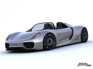 porsche 918 spyder vray Modelo 3D