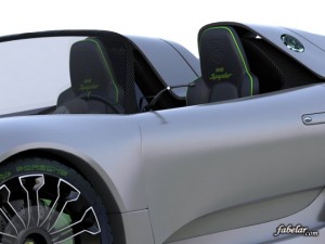 porsche 918 spyder vray Modelo 3D