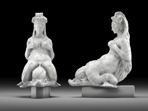Mermaid marble 3D Модель