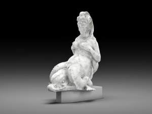 Mermaid marble Modelo 3D