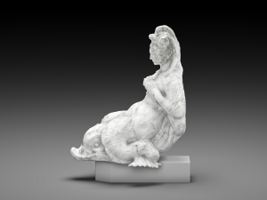 Mermaid marble Modelo 3D