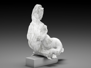 Mermaid marble Modelo 3D